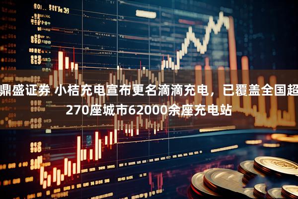 鼎盛证券 小桔充电宣布更名滴滴充电,已覆盖全国超270座城市62000余座充电站